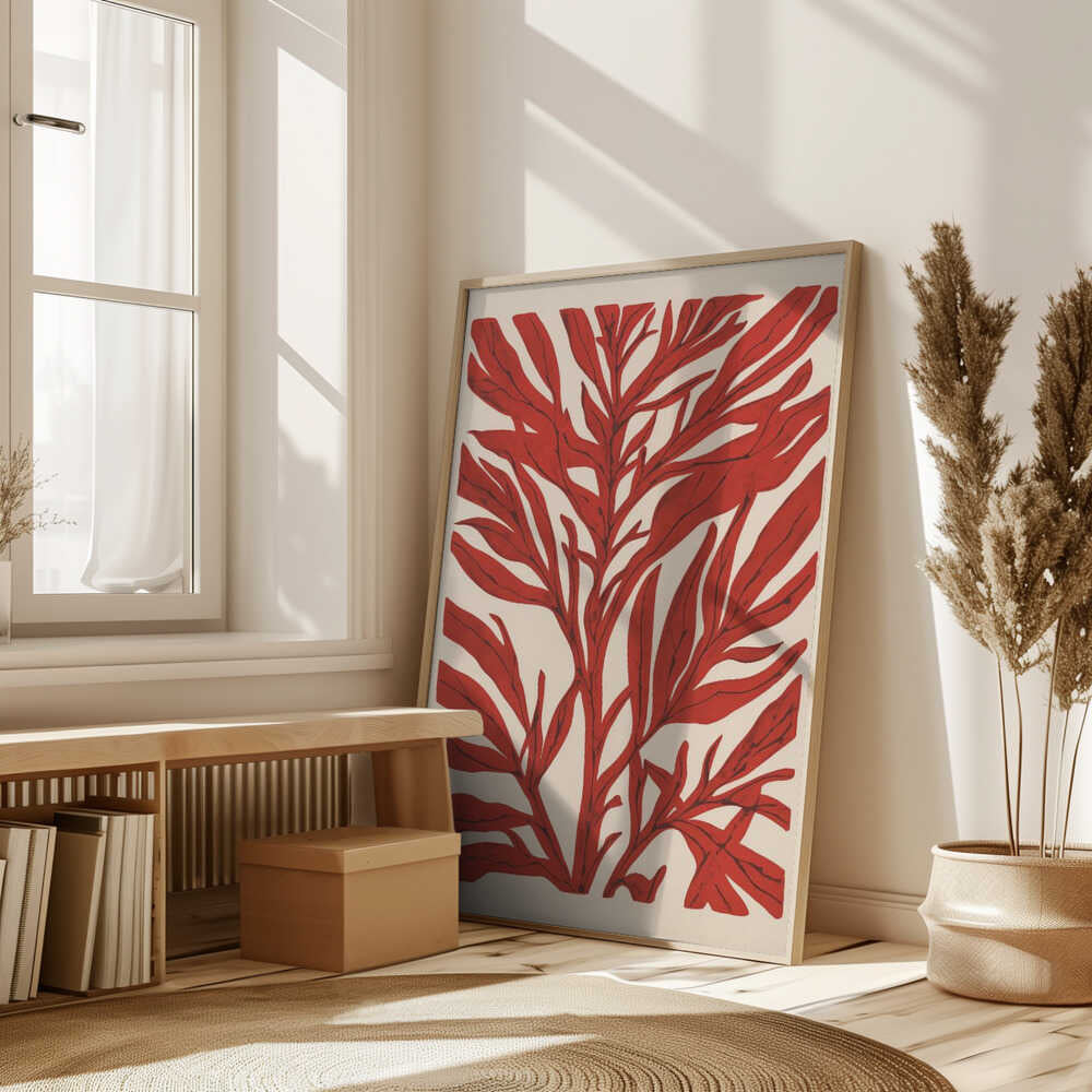 The Tree Branch with Leaves Poster