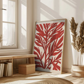 The Tree Branch with Leaves Poster