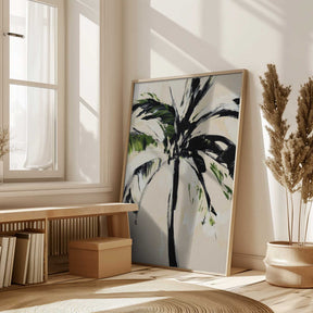 Abstract Palm Tree Poster