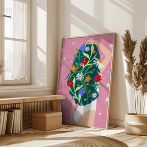 Floral Daydreams Poster