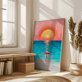 Just Vibin’ By the Sea Poster