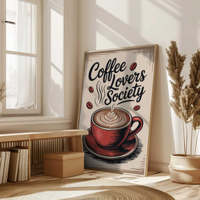 Steaming Cup Club Poster