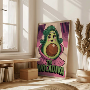 Glamorous Avocado Poster