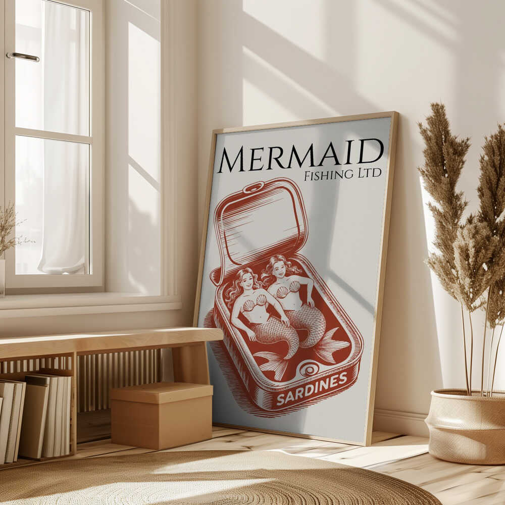 Mermaids in a Can Poster