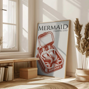Mermaids in a Can Poster