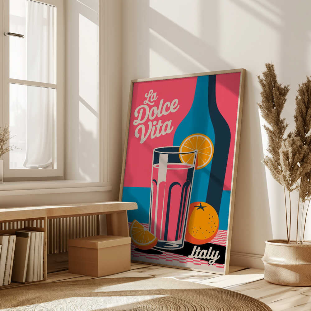Citrus Delight Italy Poster