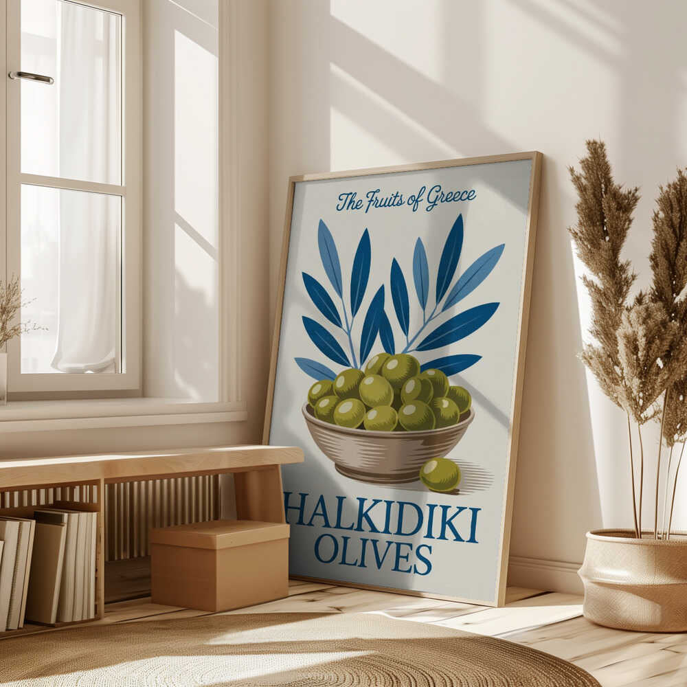 Halkidiki Olives Delight Poster