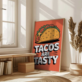 Tasty Taco Delight Poster