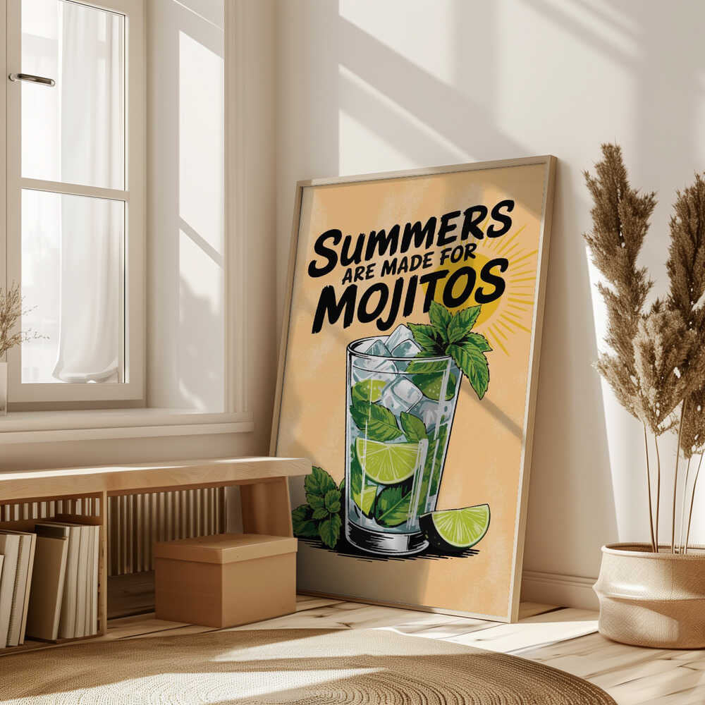Summer Mojito Poster