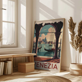Venezia Vintage Travel Poster Poster