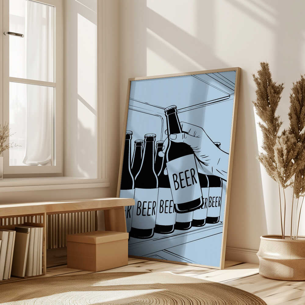 Beer Shelf Poster