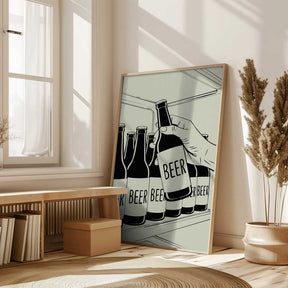 Beer Shelf Poster