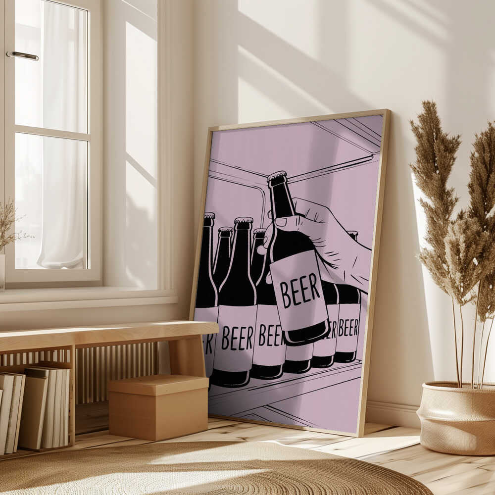 Beer Shelf Poster