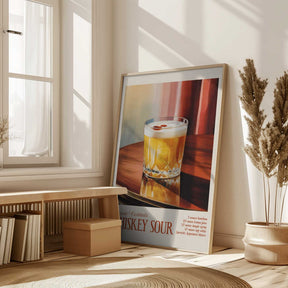 Classic Cocktails - Whiskey Sour Poster