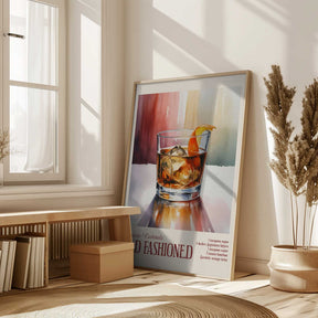 Classic Cocktails - Old Fashioned Poster