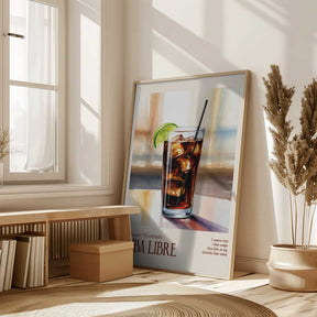 Classic Cocktails - Cuba Libre Poster