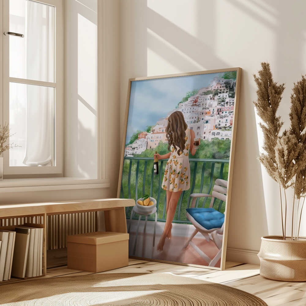 Balcony Bliss Poster