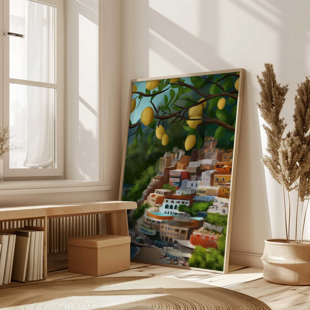 Lemon Coast Vistas Poster