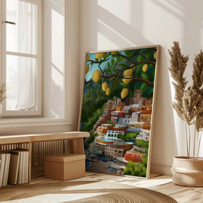 Lemon Coast Vistas Poster