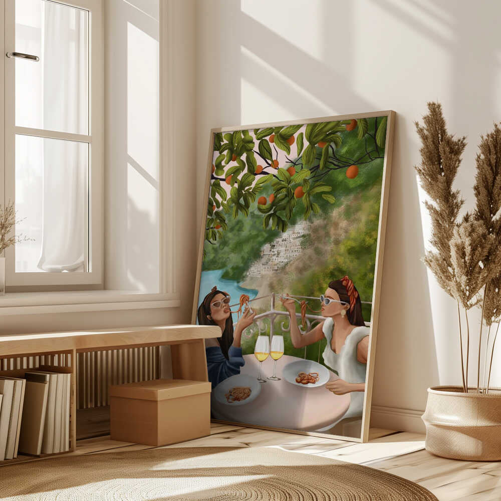 Tasting the Amalfi Breeze Poster