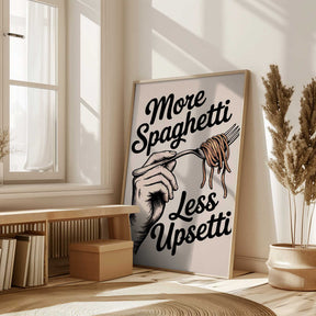More Spaghetti, Less Upsetti Poster