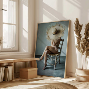 The Girl In the Straw Hat Poster
