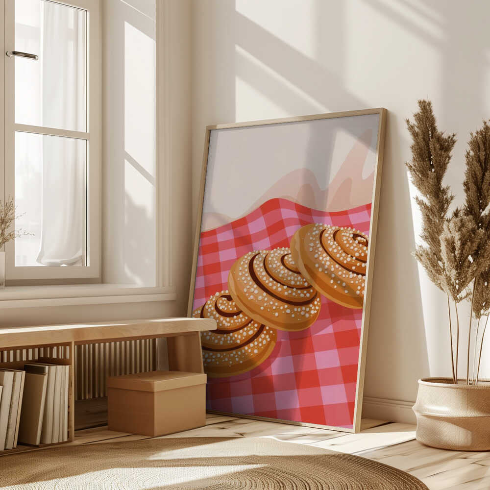 Swedish Cinnamon Buns Poster