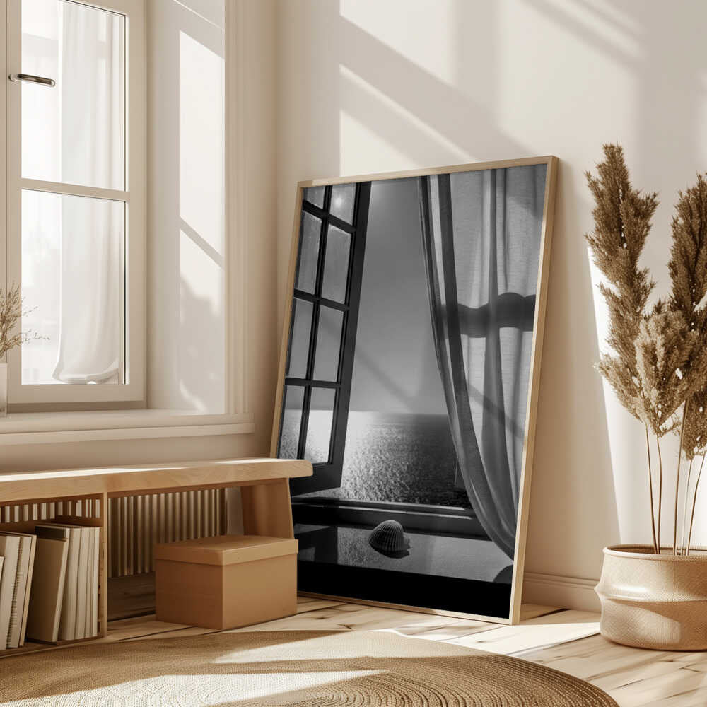 The Seashell In the Window Poster