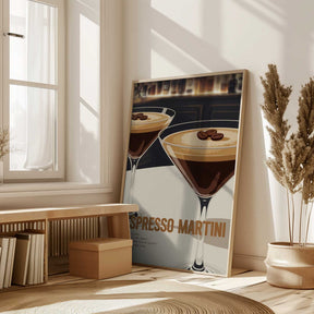 Espresso Martini Recipe Poster