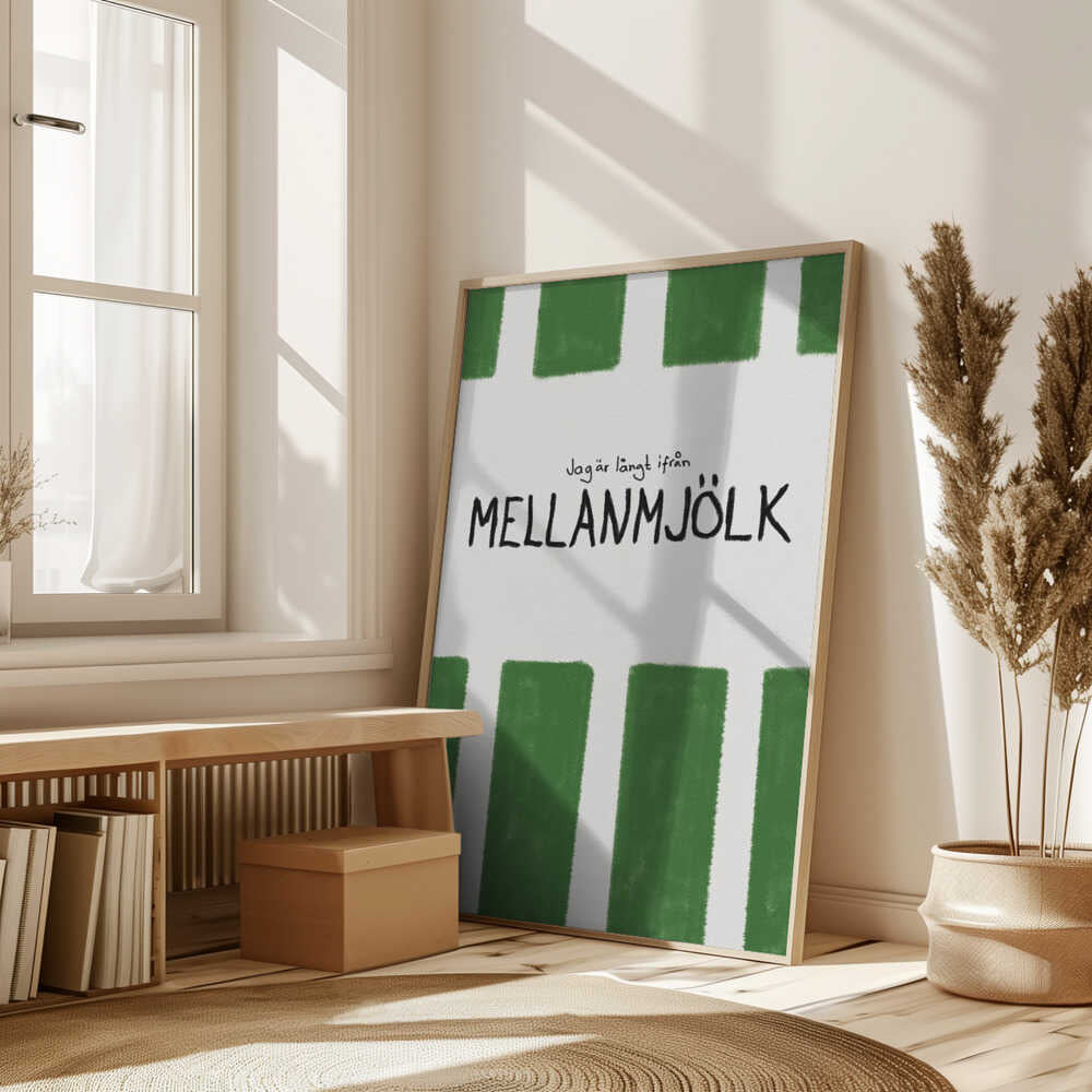 Mellanmjölk Poster