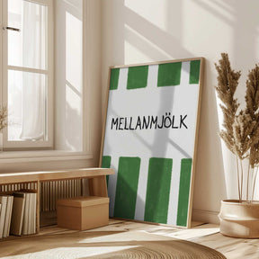 Mellanmjölk Poster