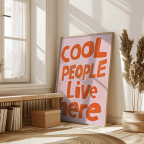 Cool People Poster