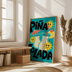 Sunny Pina Colada Poster