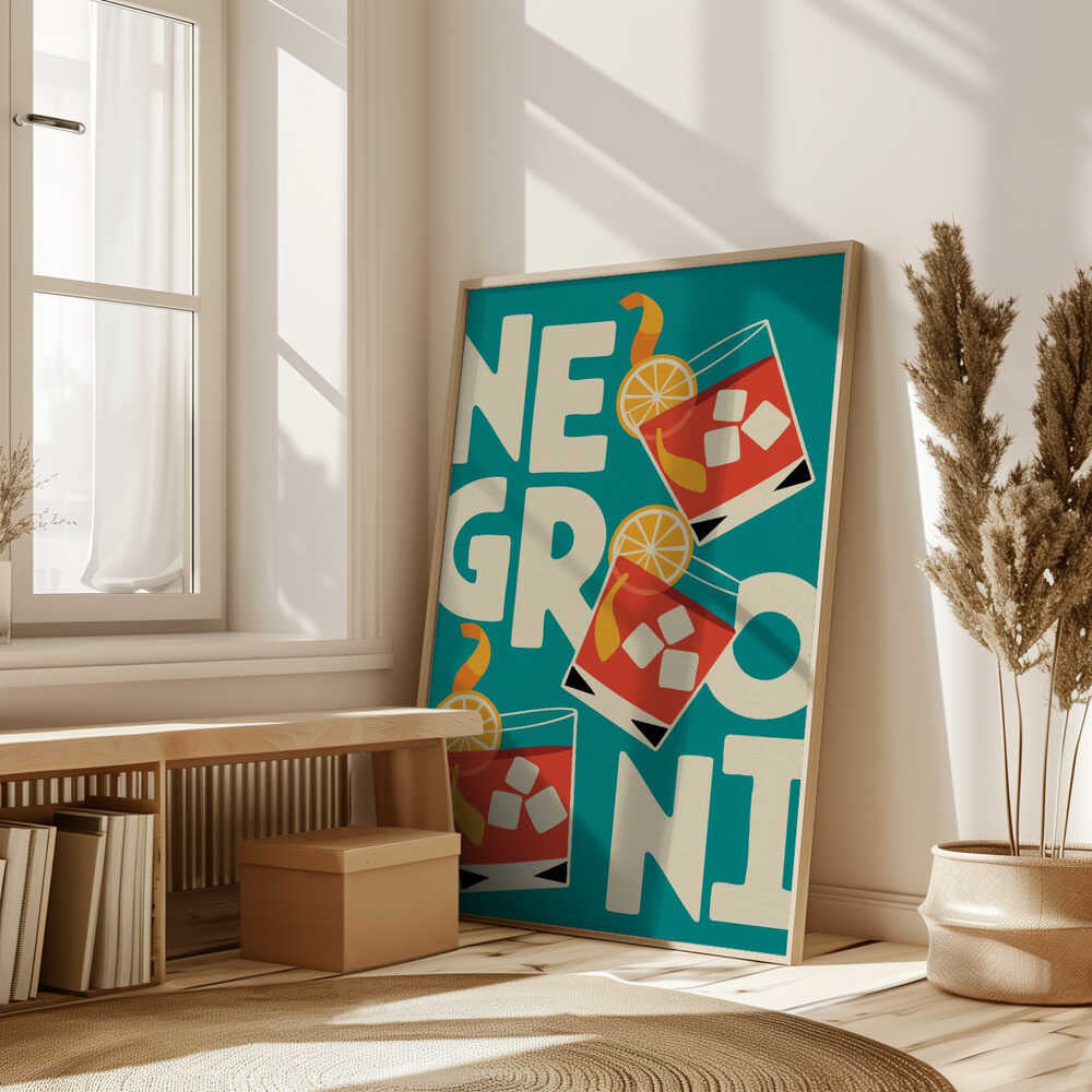 Negroni Times Three Poster