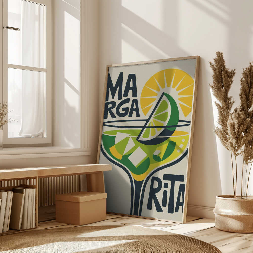 Sunny Margarita Poster