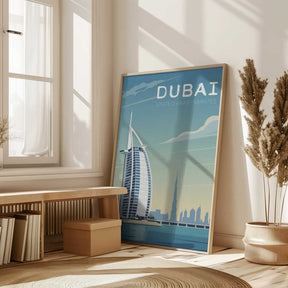 Dubai Travel Poster Poster