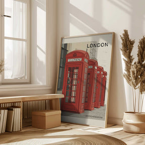 London Travel Poster Poster
