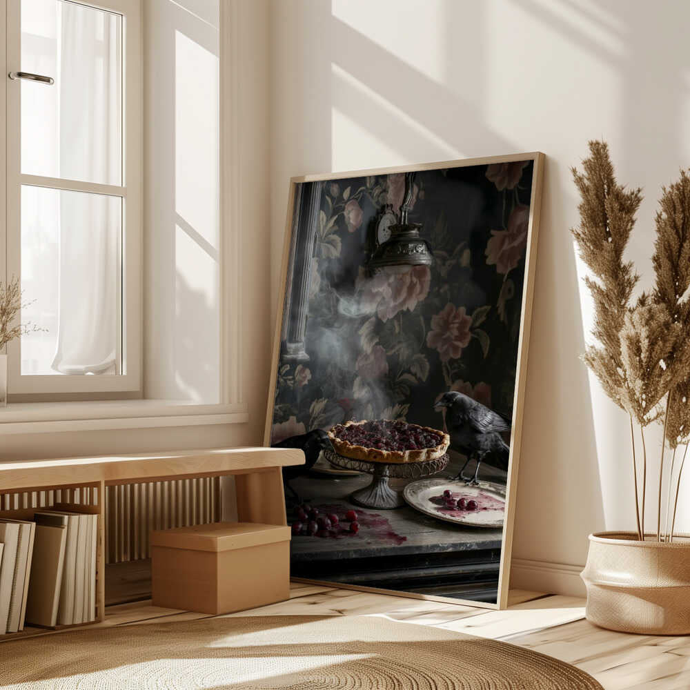 Cherry Pie Crow Poster