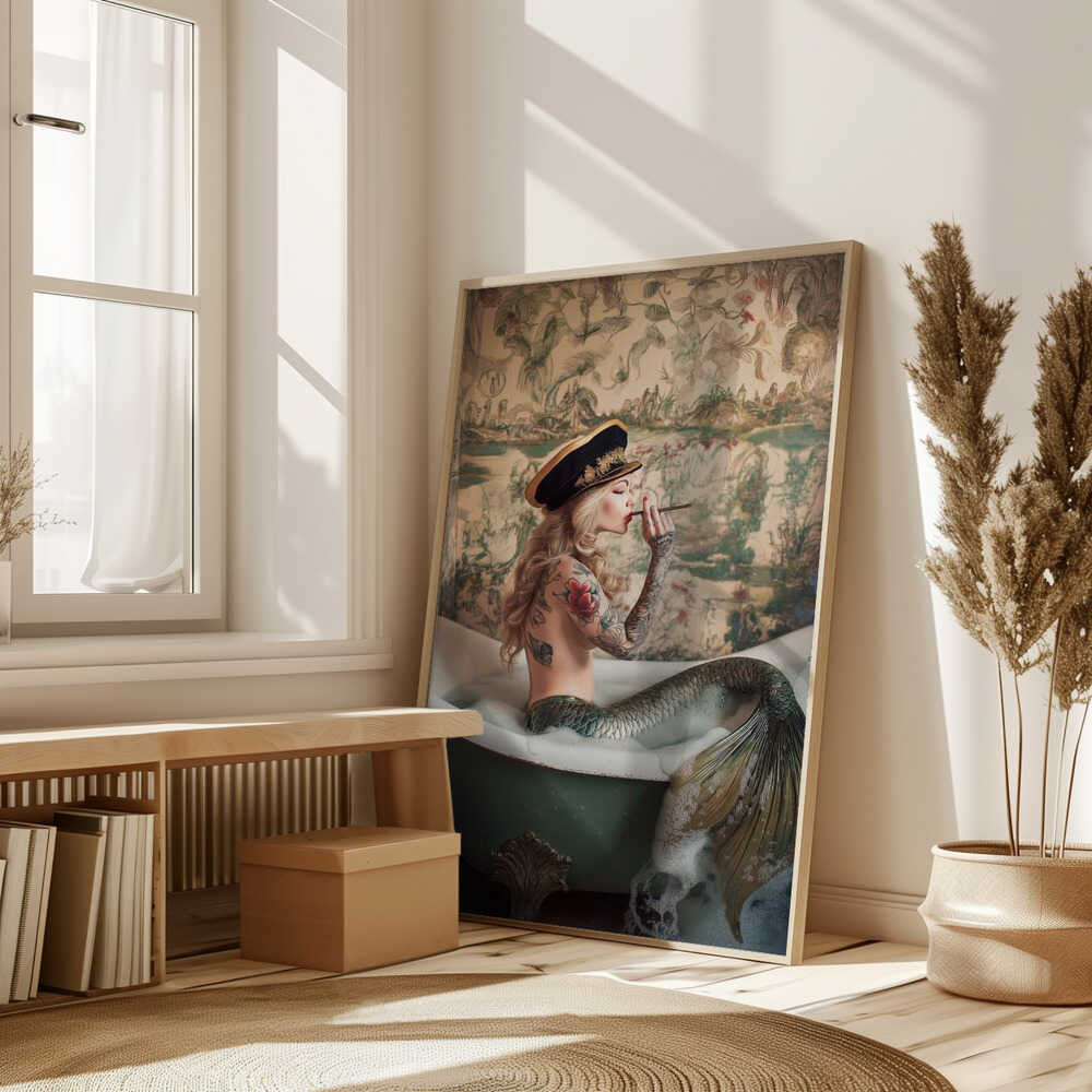 Velvet Smoke Siren Poster