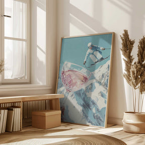 Sip and Ski Poster