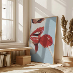 Red Lollipop Poster