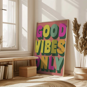 Good Vibes Only No 3 Poster