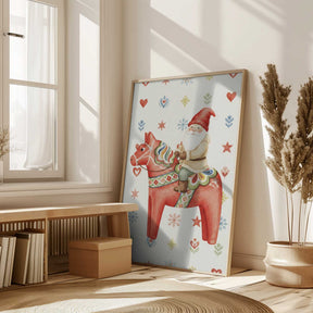 Gnome On Horse Poster