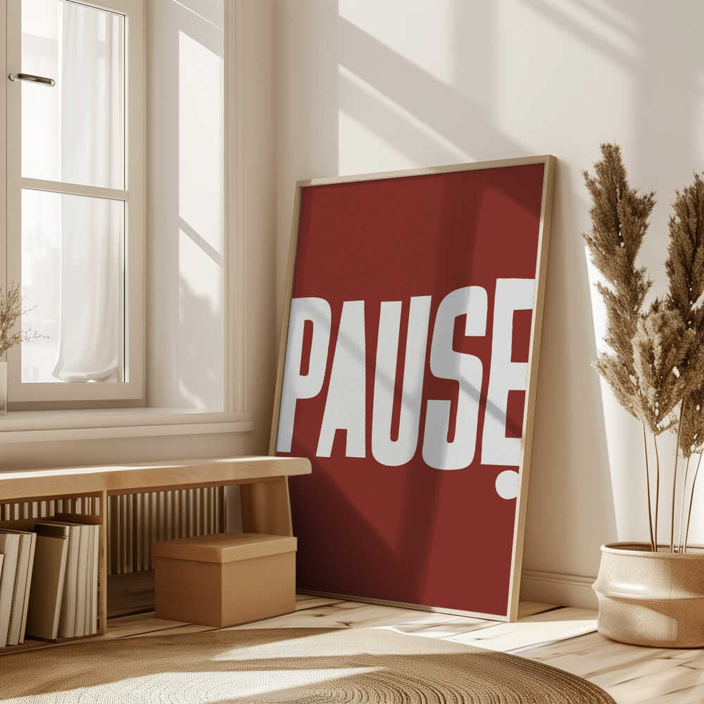 Pause Poster