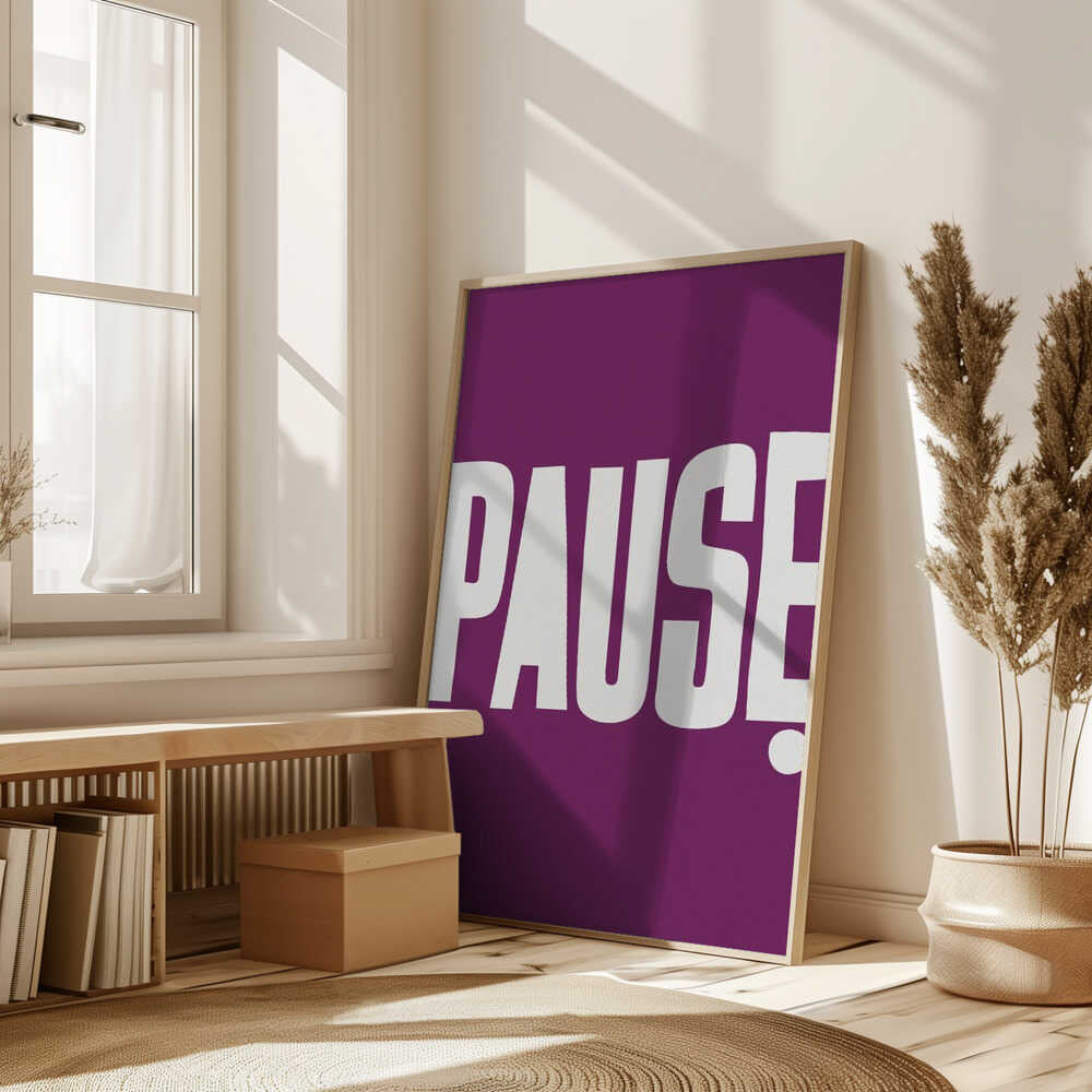 Pause Poster