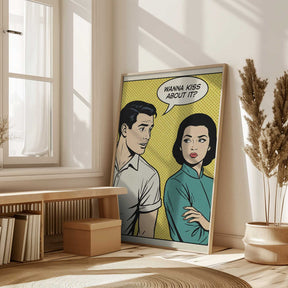 Wanna Kiss About It? Poster