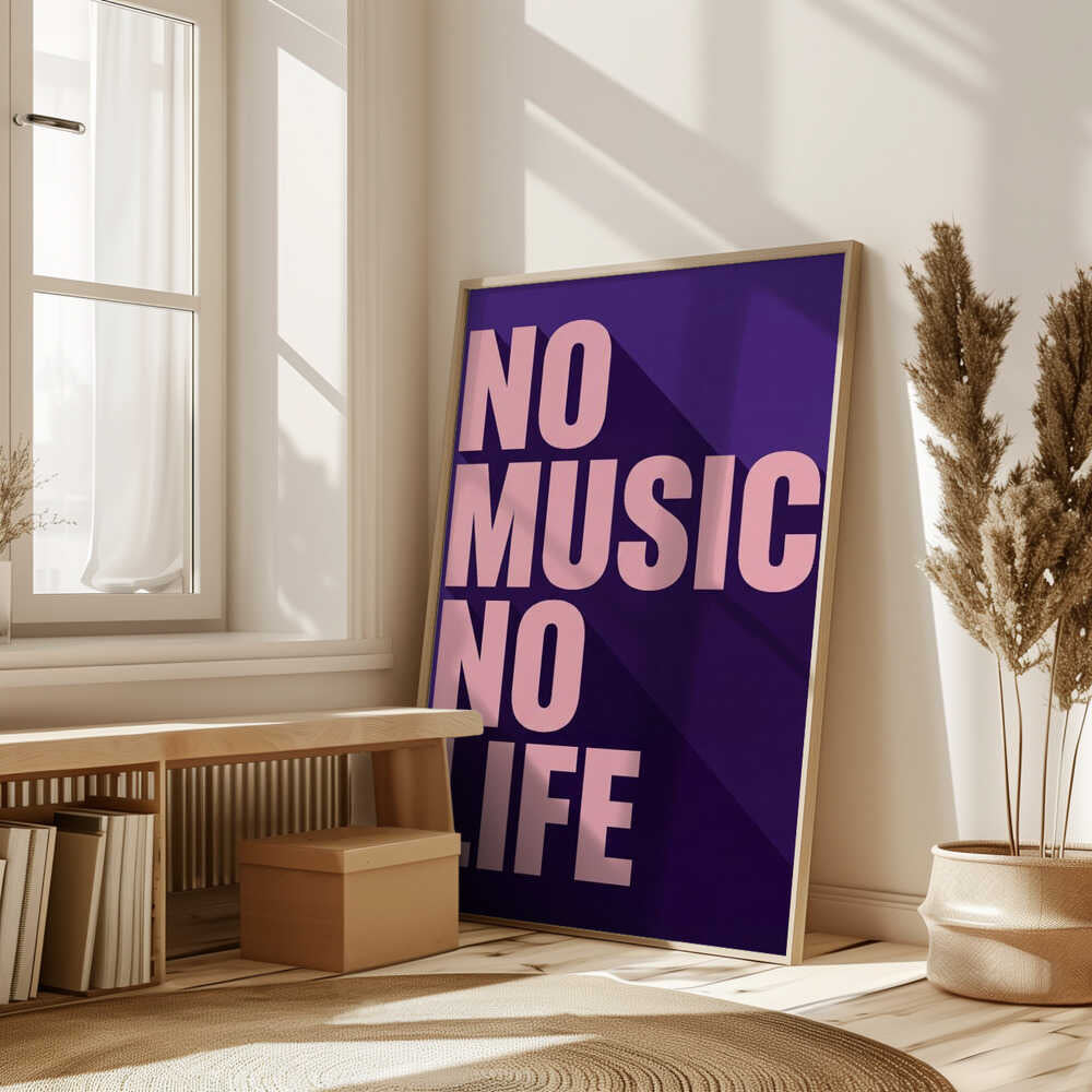 No Music, No Life Poster