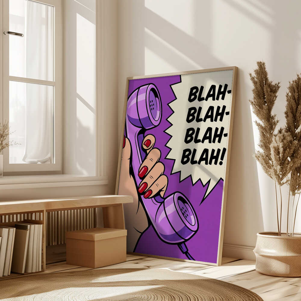 Blah Blah Blah Poster