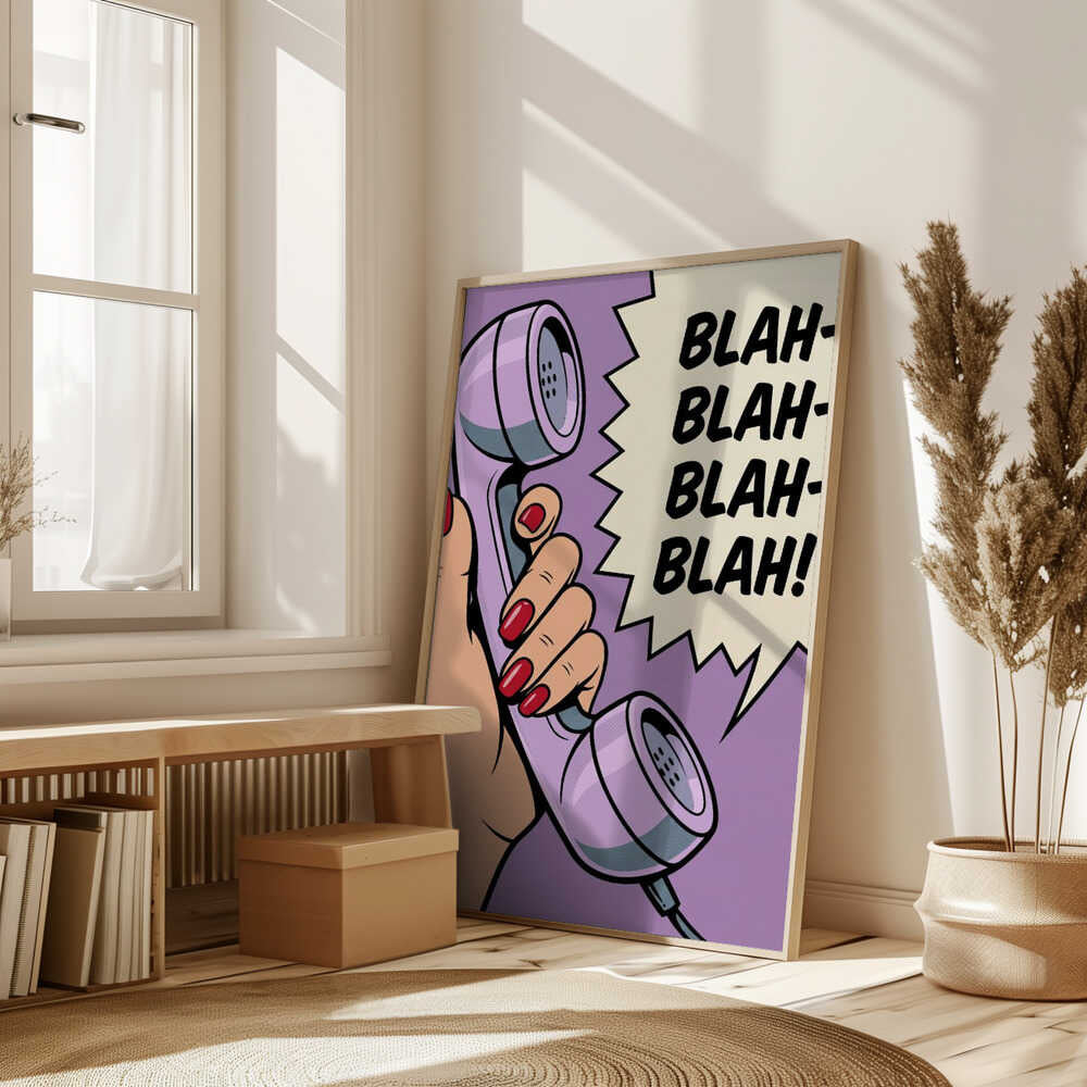 Blah Blah Blah Poster