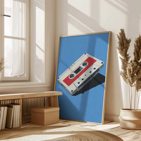 Audio Cassette Tape Poster